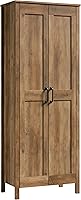 Sauder Select 2-Door Storage Cabinet Rural Pine Finish - Adjustable Shelves for Versatile Home Organization