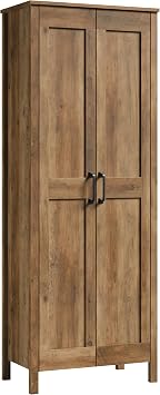 Sauder Miscellaneous Storage Cabinet, Rural Pine Finish
