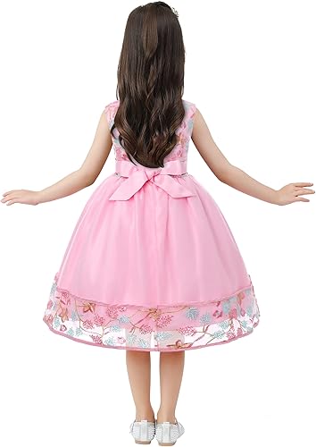 Miniatura 2 de Cichic Elegante vestido para ocasiones especiales, vestidos de princesa para niñas de 5 a 6 años, color morado claro