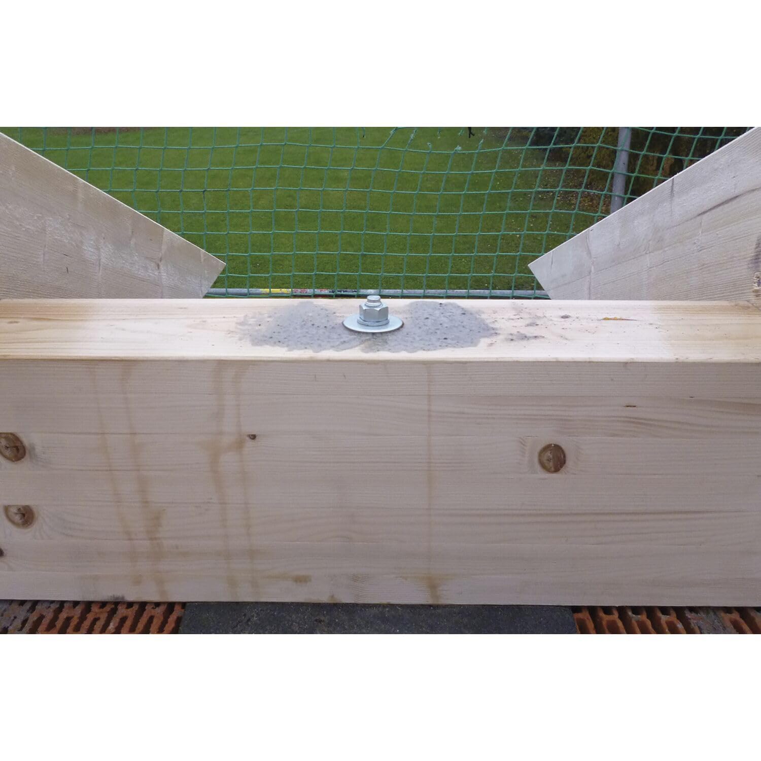 Celo Schwerlastanker BA plus M12 x 260mm - Betonanker für Schwerlastbefestigungen mit großer Beilagscheibe - Bolzenanker ETA-Option 7, Stahl verzinkt - 20 Stück