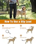 lynxking Slip Lead Dog Leash 6 FT x 1/2 inches Strong Heavy Duty Dog Rope Leash Braided Comfortable Handle for Small Medium Large Dogs