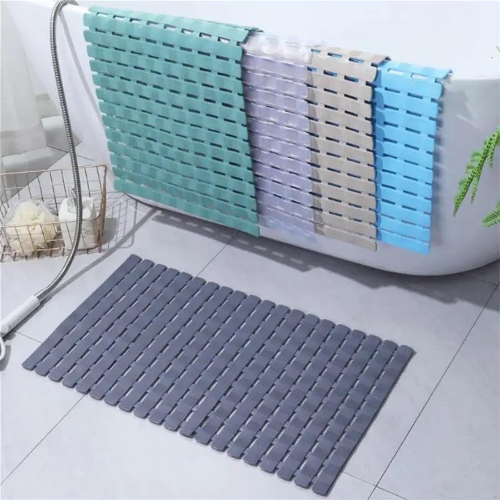 1 Alfombrilla de baño Antideslizante para Baños Y Duchas