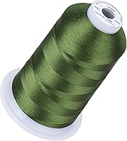 Vista 42 de Simthread 5500 yardas de hilo de bordar, 5000M de alto rendimiento 40 WT 100% hilo de poliéster – Más de 170 colores vívidos, clasificado de alta
