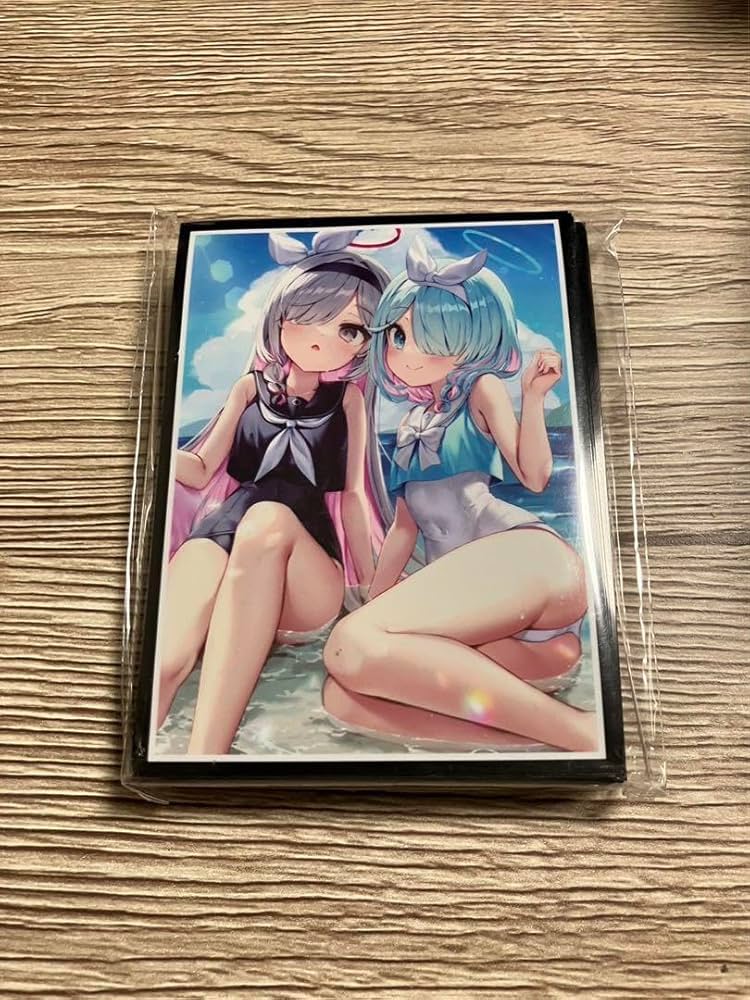 サンパン　ブルーアーカイブ　スリーブ　プレイマット　水着　アロナ　プラナ α2 ブルーアーカイブ 水着&海 プラナ&アロナ スリーブ&プレイ