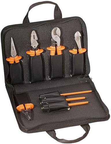 Klein Tools 33529 Kit de herramientas aisladas premium, 1000 voltios, incluye 3 alicates, 3 destornilladores, cortadores de cables y disponible en Yaxa Venezuela