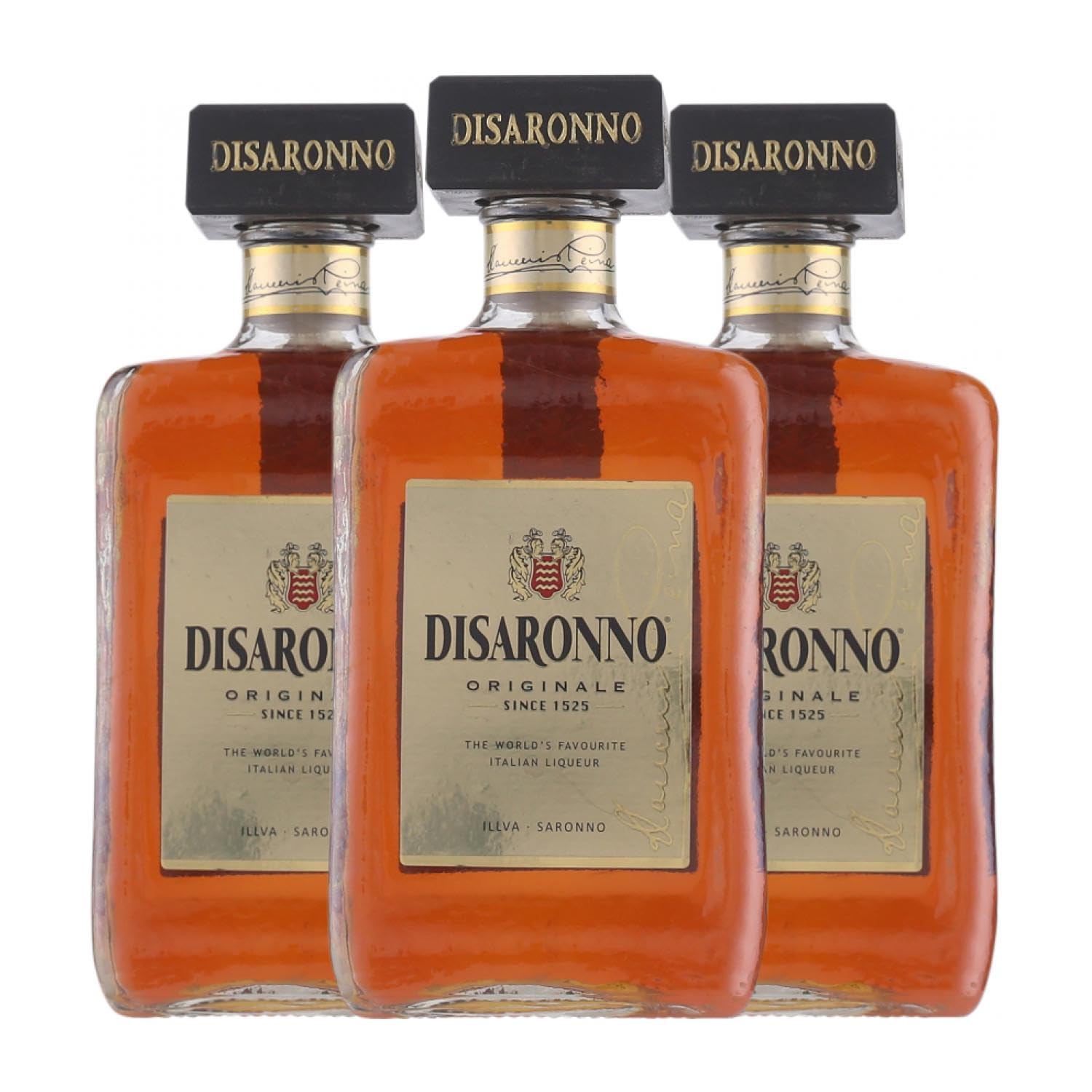 Amaretto Disaronno Botella Medium 50 cl (Caja de 3 Botella Medium de 50 cl)