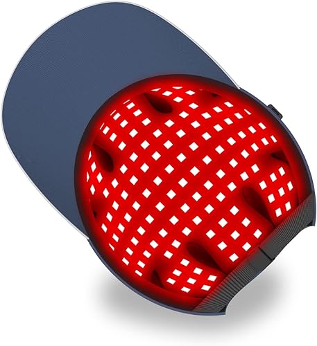 Tapa de terapia de luz roja, 160 unidades de dispositivo de terapia de luz infrarroja LED de grado clínico para sistema de cabello, 630 nm 850 nm