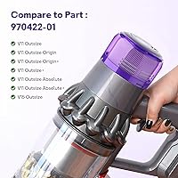 Vista 3 de Paquete de 2 filtros de piezas de repuesto para Dyson V11 Outsize, V11 Outsize Origin, Outsize, Compare con la pieza: 970422-01