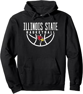 Illinois State University Redbirds Basketball Arch Pullover Hoodie