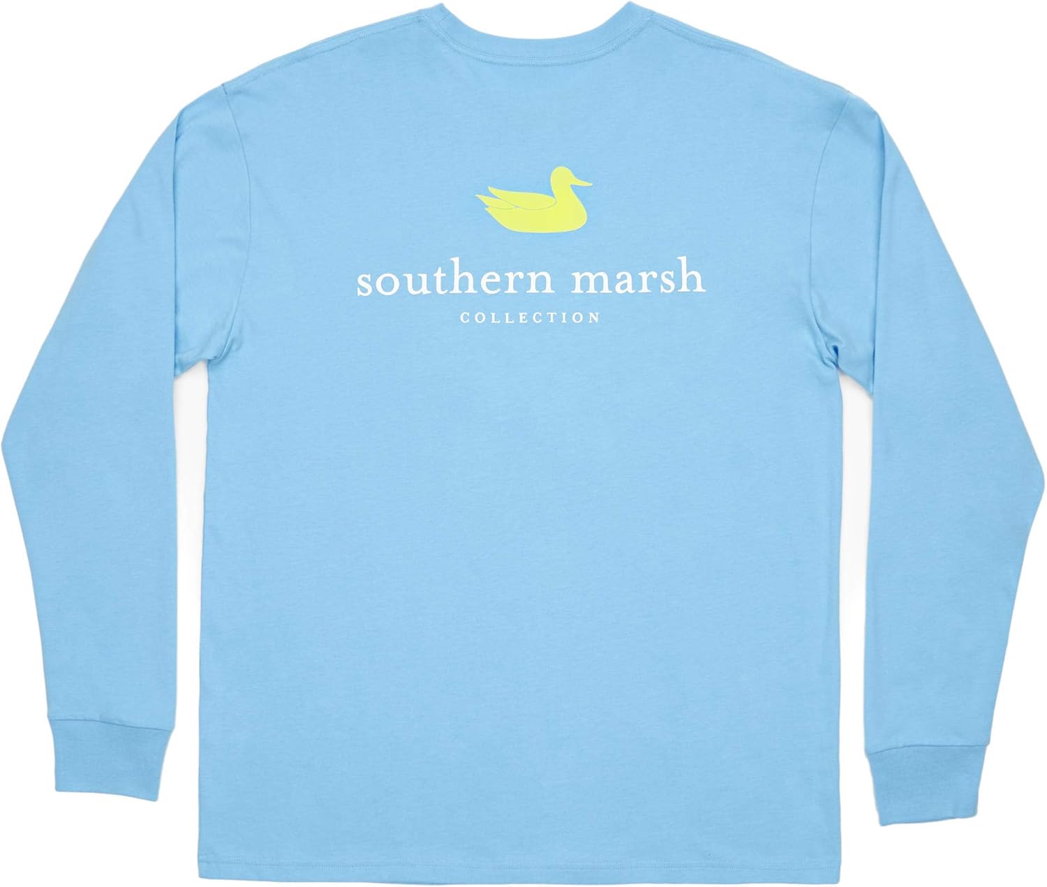 Southern Marsh Men’s Authentic Collegiate T-Shirt – Long Sleeve Casual Graphic Tee