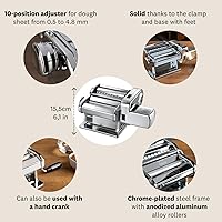 Vista 5 de Atlas máquina eléctrica para pastas, Plateado