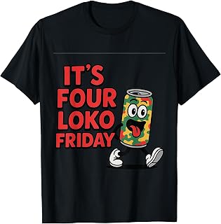 it's four loko friday matching drinker party lover T-Shirt