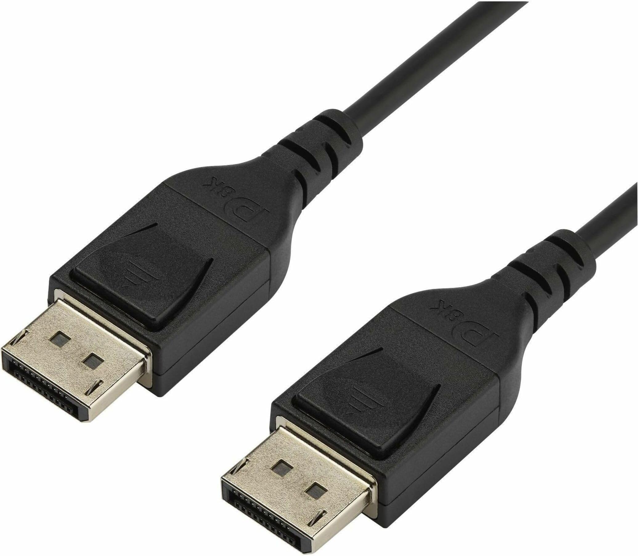 2m VESA Certified DisplayPort 1.4 Cable - 8K 60Hz HBR3 HDR - 6ft Super UHD DisplayPort to DisplayPort Monitor Cord - Ultra HD 4K 120Hz DP 1.4 Slim Video Cable M/M DP Connector (DP14MM2M)