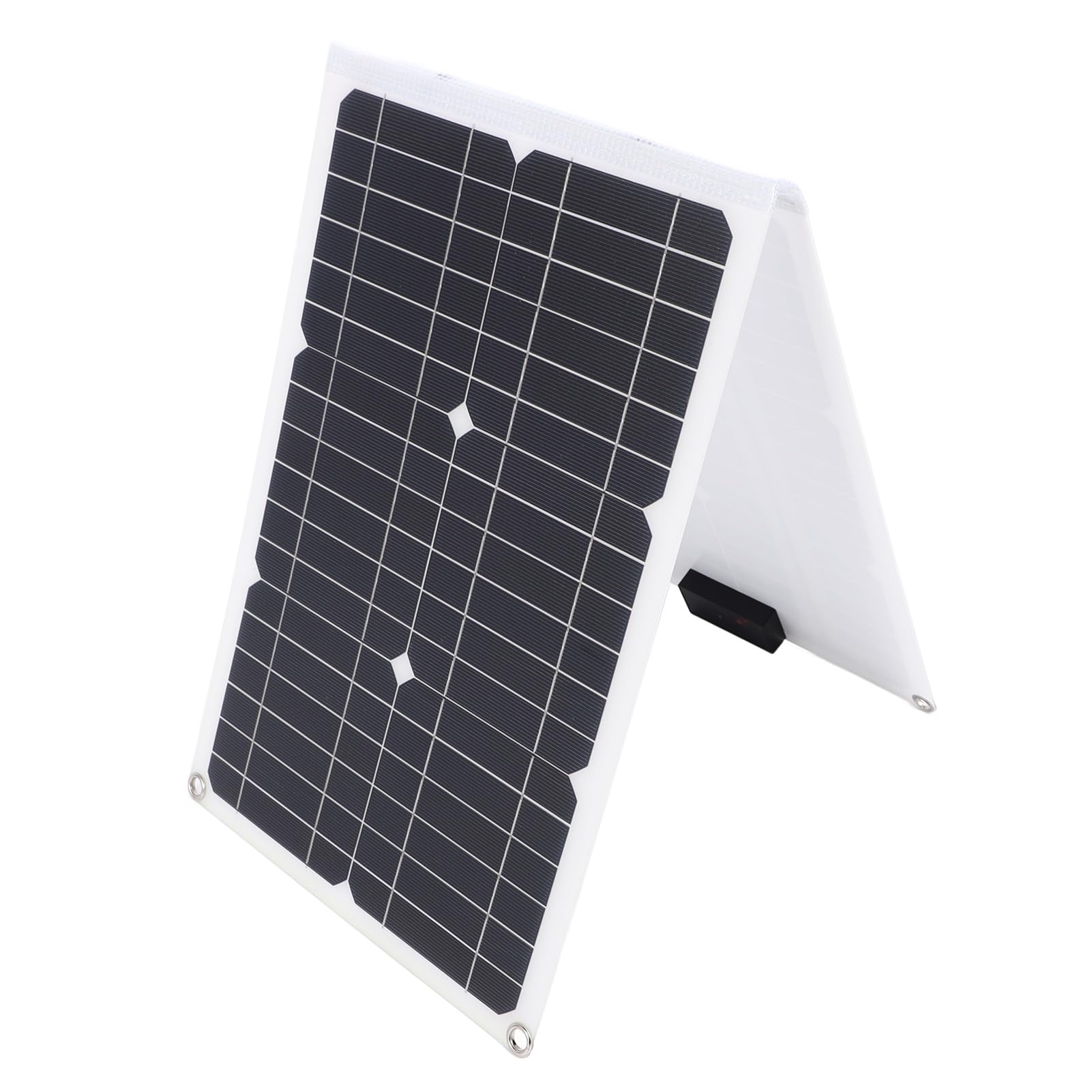 Caricabatterie Efficiente Pieghevole a Pannello Solare per Viaggi in Campeggio, Escursionismo - Silicio Monocristallino 40W 2xUSB 1xType C 1xDC per gli Appassionati di attività All'aperto