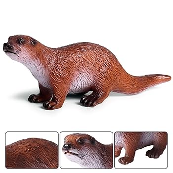 Amazon | Eden Toys カワウソ 伏せ 動物 獺 イタチ科 プラモデル