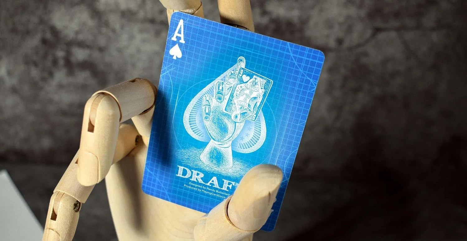 Draft Bicycle Arist Series Playing Cards - Great Gift for Engineers, Designers, and Architects!