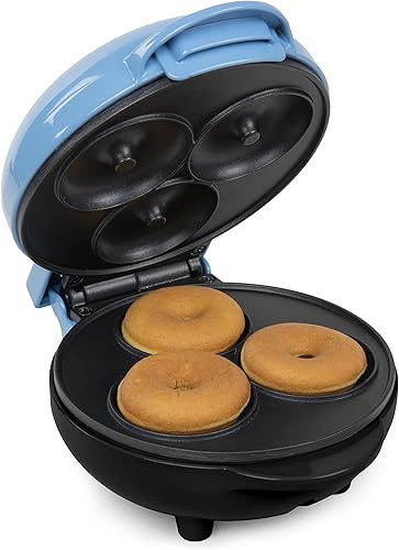 Miniatura 1 de Nostalgia Bakery Bites Express 4 en 1 hace mini brownies, magdalenas, pasteles y galletas, azul