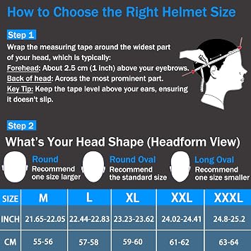 Lightweight Modular Motorcycle Helmet DOT