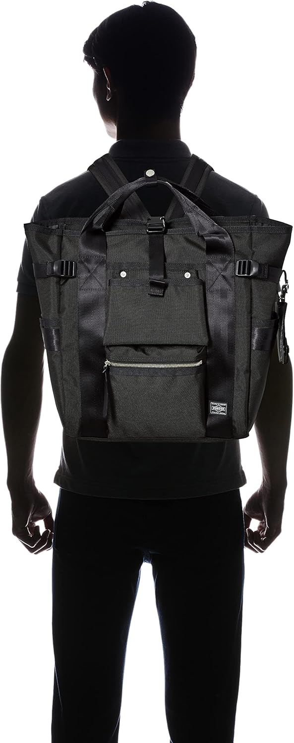 Porter 383-27814-10 Amazon Limited 2-Way Backpack, Black, black (black 19-3911tcx), Free Size
