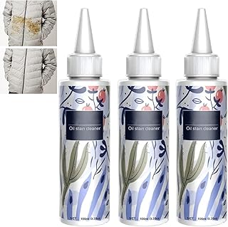 Stain Remover, Clothes Oil Stains Remover, Garment Stubborn Stain Cleaner, Emergency Stain Rescue Stain Remover, Fabric Stain Remover Removes Oil