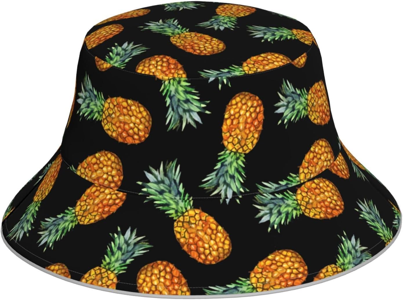 Bucket Hat Beach Summer Sun Hat Reversible Fisherman Hats Double Sided Wearing for Women Men Boys Girls - Image 2