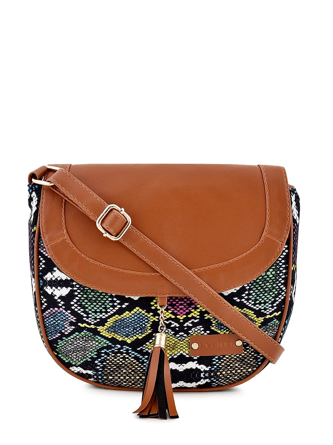 Lychee bags Canvas Printed Sling Bag (MULTICOLOUR) (B09CH2JQB9) Amazon Price History, Amazon Price Tracker