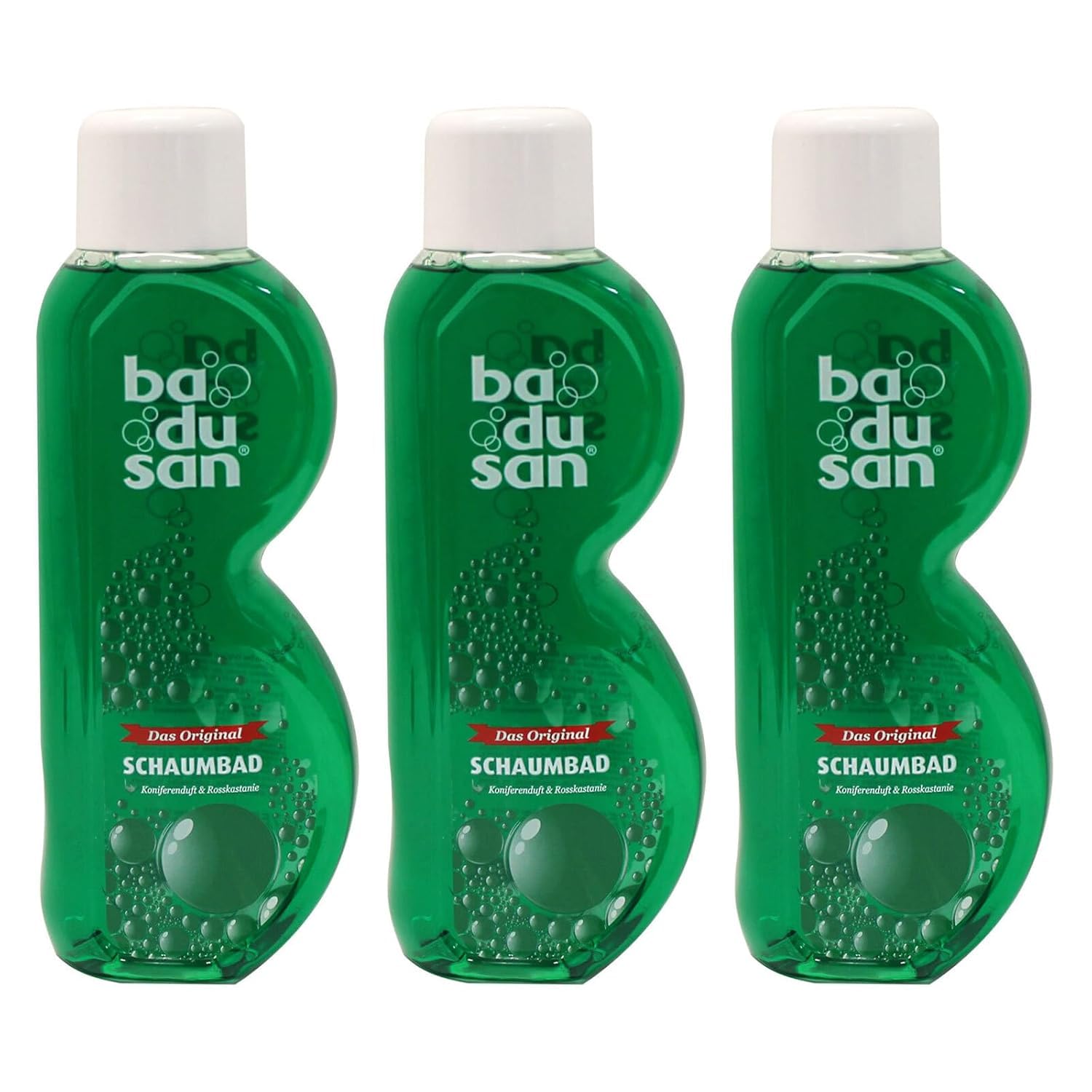 3er Pack Badusan Schaumbad Original 3x750ml