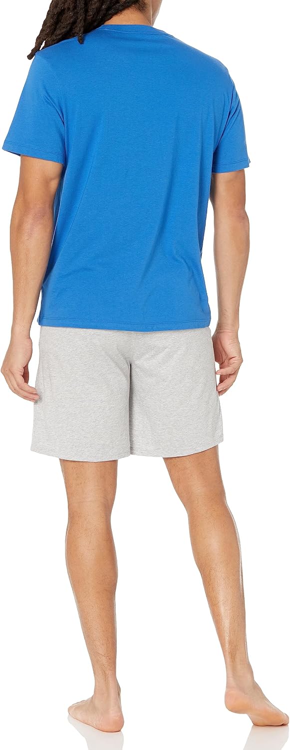 Lacoste Men's Branding T-shirt & Shorts Pajama Set