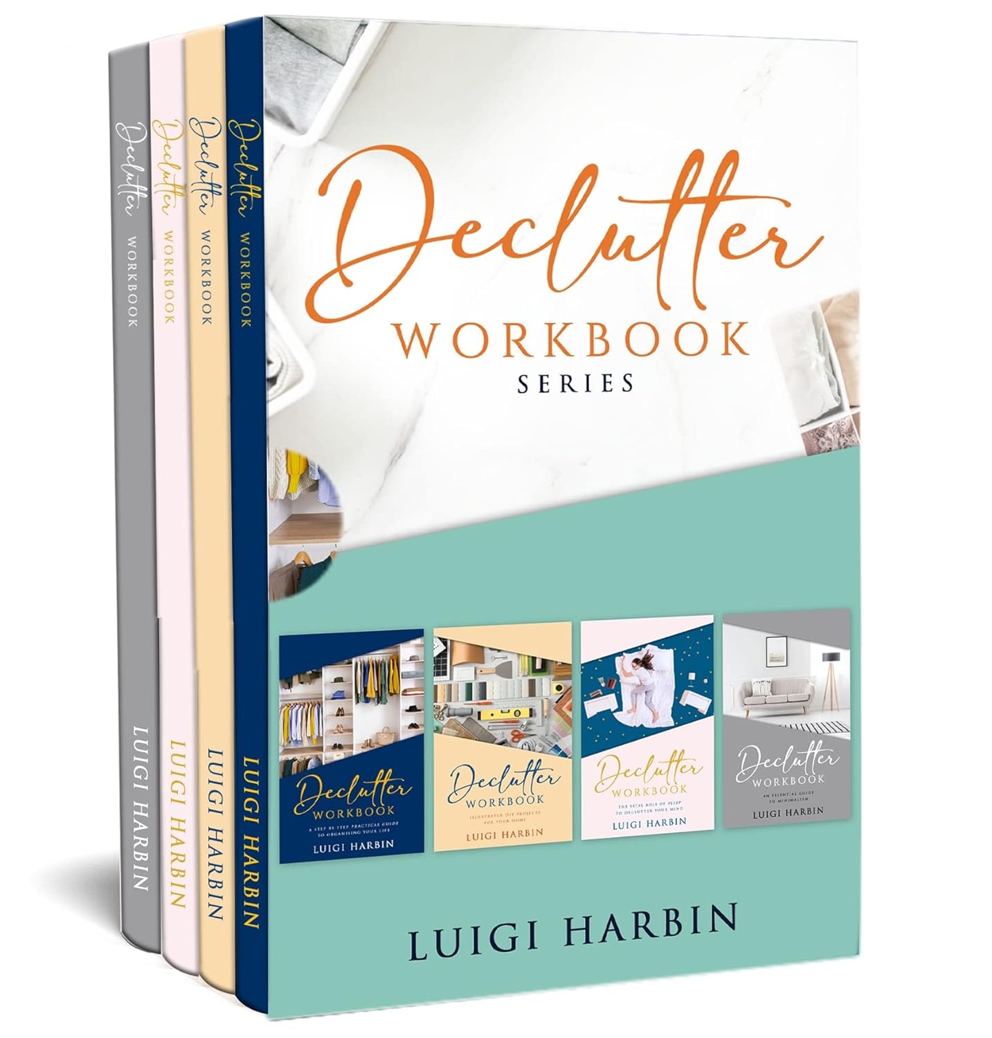 Declutter Workbook Series: Books 1 - 4      Kindle Edition