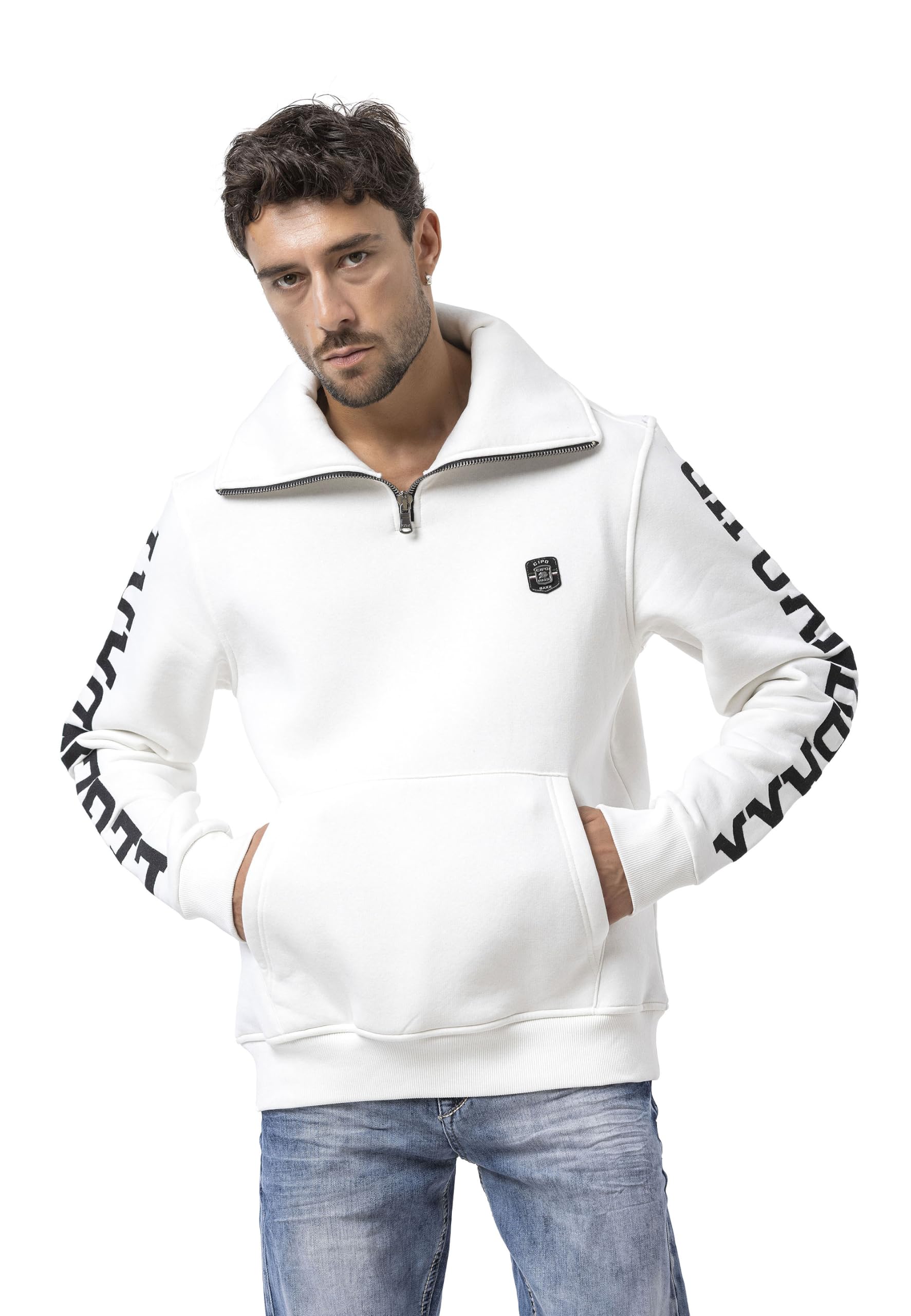 Cipo & Baxx Sudaderas con capucha y sudaderas para hombre – Regular Fit | Ropa de calle informal para el ocio y la vida cotidiana