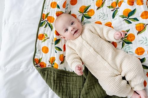 Vista 15 de CLEMENTINE KIDS Manta de muselina doble (Cottage Garden)