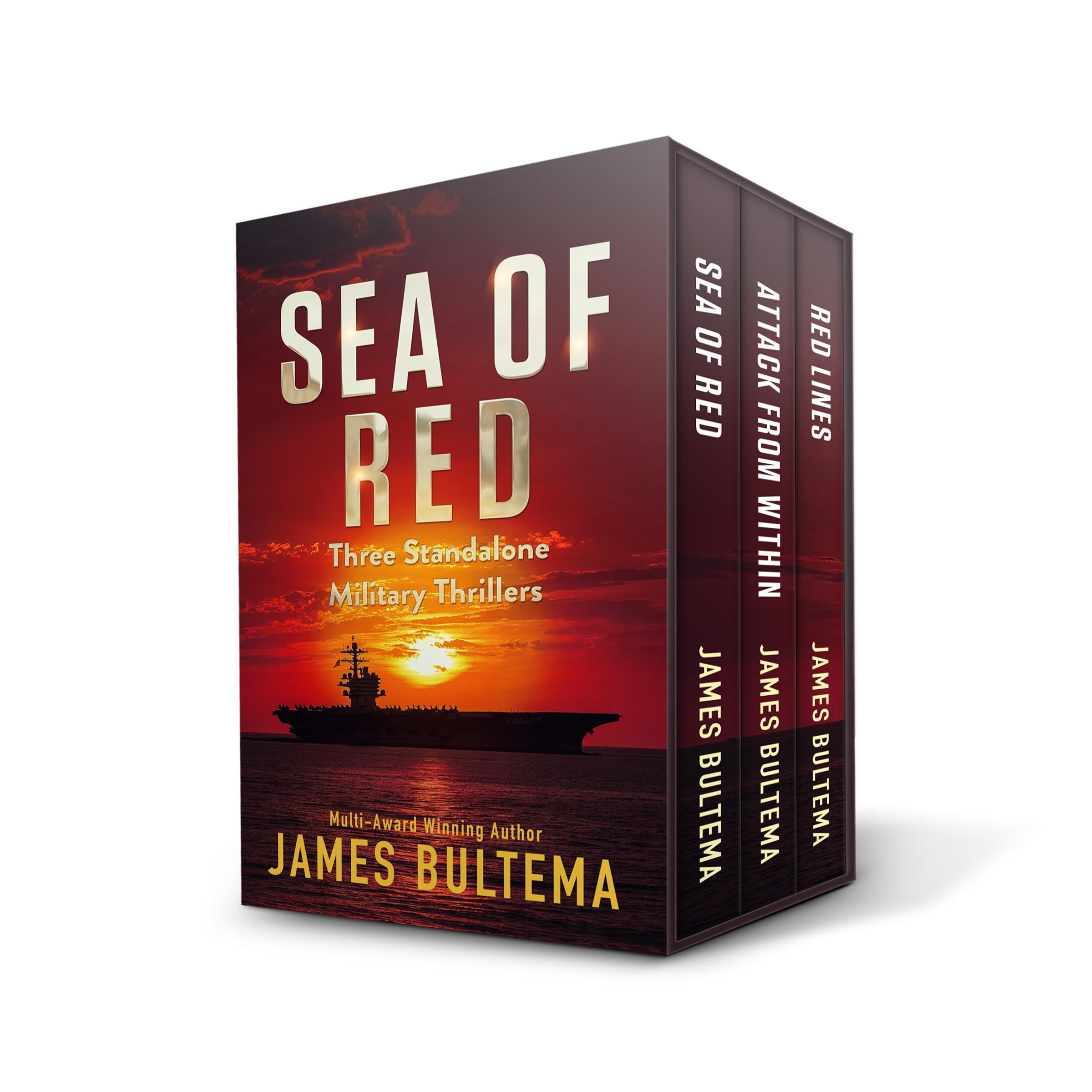 Sea of Red: Books 1–3 in the Explosive Military Thriller Series
