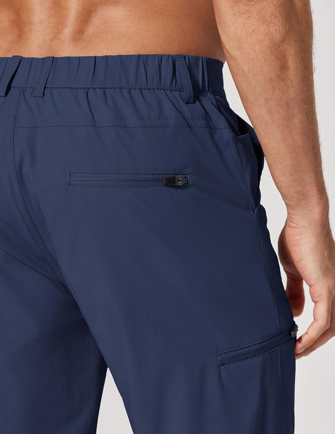 COOFANDY Men's Golf Shorts 9" Quick Dry Stretch Dress Shorts with 6 Pockets Lightweight Casual Hiking Shorts