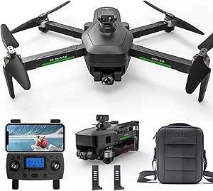 Drone Pliable ZLL SG909 - Caméra FPV, GPS, Cardan 360°, Évitement - Neuf