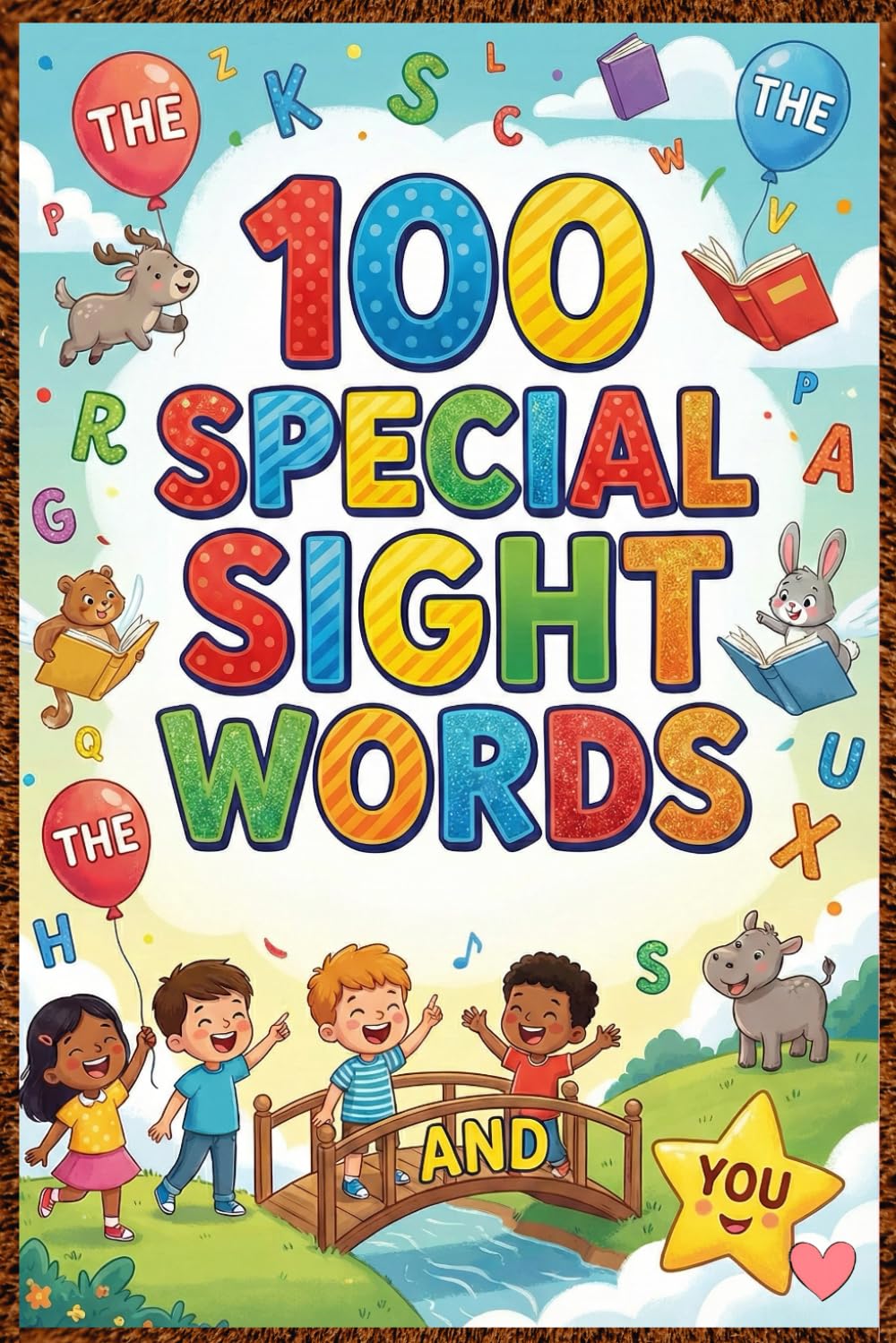100 Special Sight Words for Kids Ages 4–12 Fun & Easy High-Frequency Words to Build Reading Skills, Improve Vocabulary & Boost Early Learning