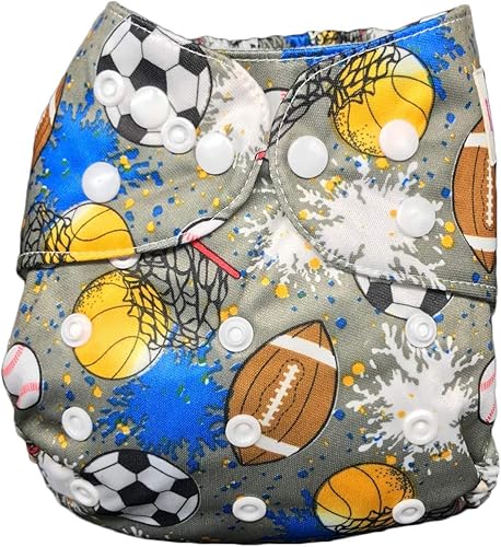 Miniatura 2 de Pañales de tela de bebé ajustables y reutilizables, lavables, reutilizables, + inserto #2