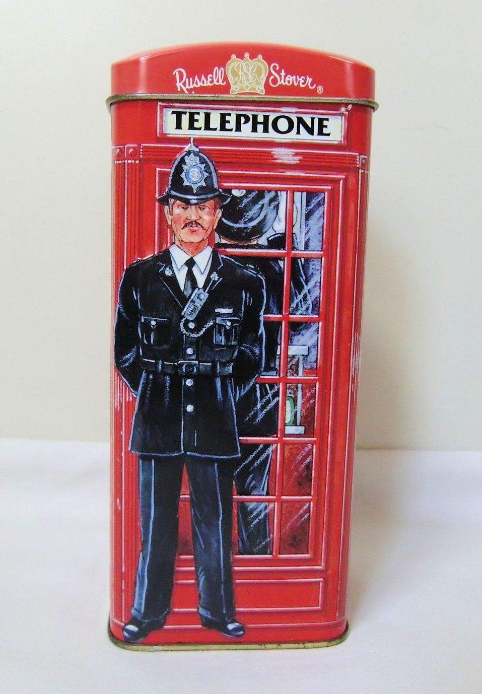 Amazon | 【公衆電話ボックスと警察官 ＜RUSSELL STOVER ラッセル