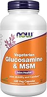 Vista 8 de NOW Foods Suplementos, Glucosamina y MSM (GreenGrown® Glucosamina), Vegetarianos, 120 Cápsulas Vegetarianas