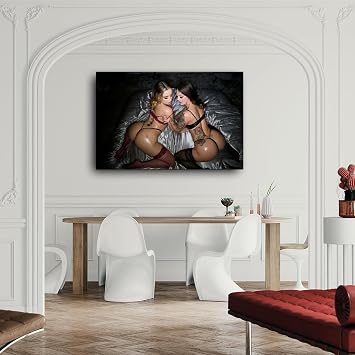 KLOTFD Anna Claire Clouds Maddy May Sexy Poster Canvas Painting Wall Art Poster for Bedroom Living Room Decor 30x20inch(75x50cm)