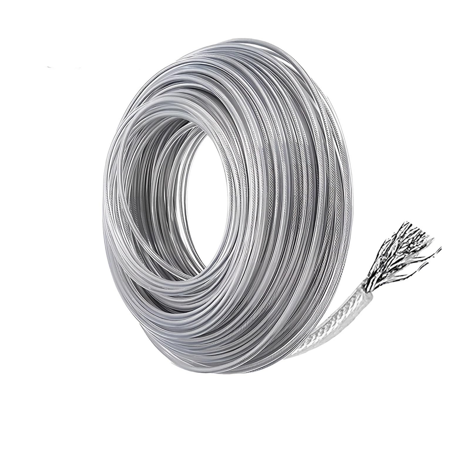 Fil de débroussailleuse nylon acier 2.7mm cordon tondeuse 5m