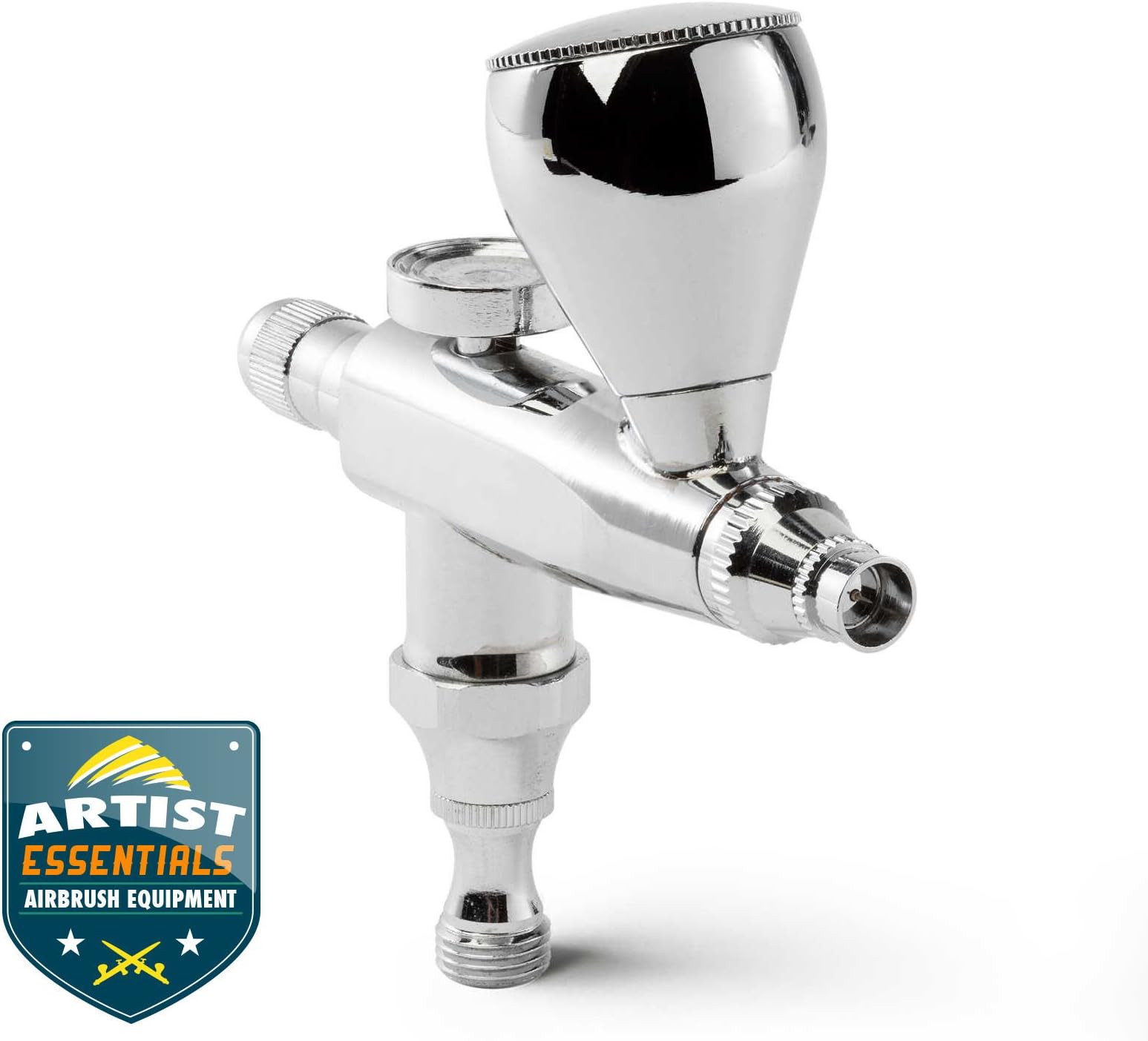 Stubby Single Action Airbrush Spray Gun Stainless Steel Needle