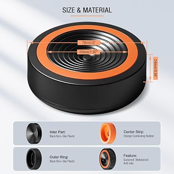 Anti-Vibration Pads for Telescope, Suppression Pads Telescope Mounts