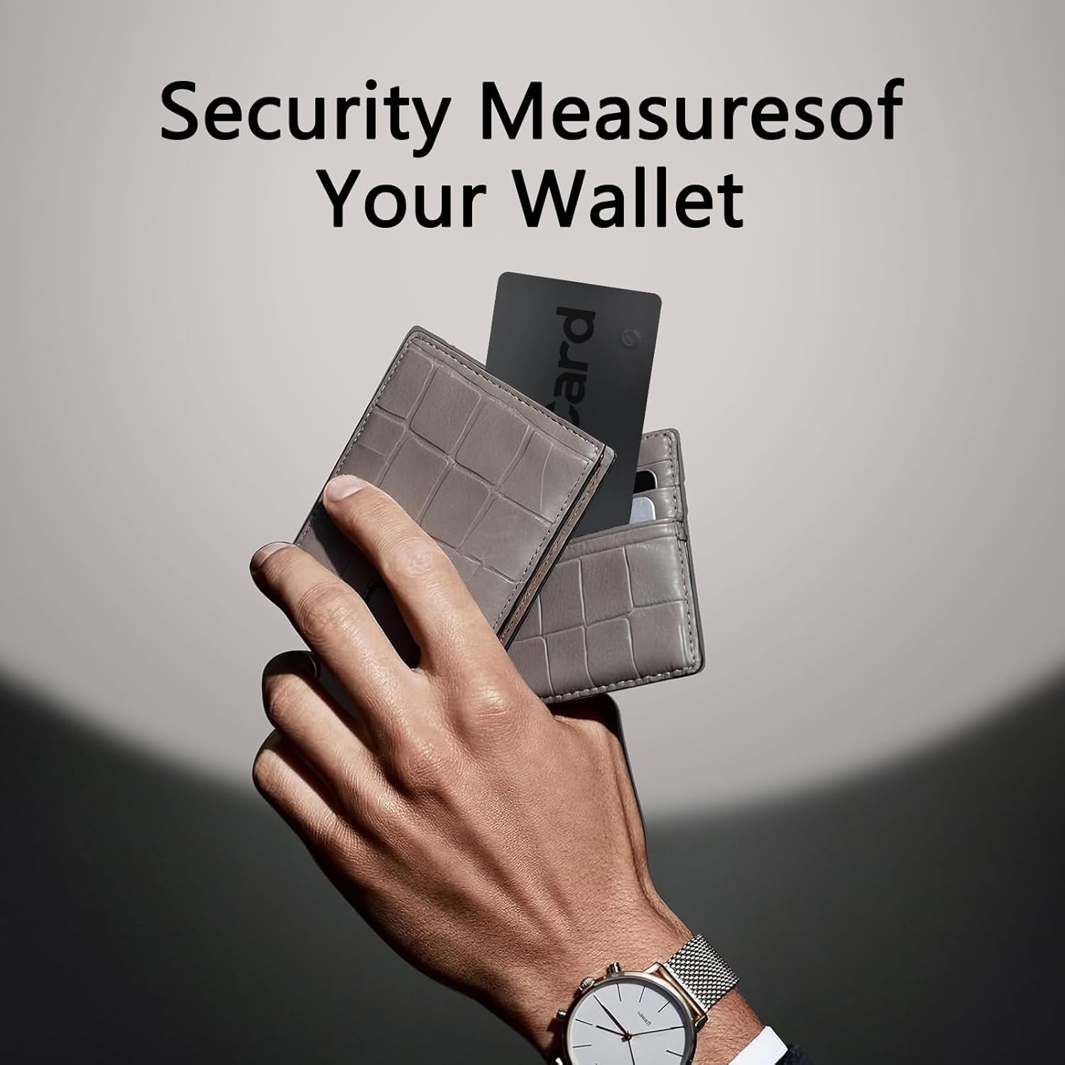 Wallet Tracker (Both iOS and Android) IP68 Bluetooth Smart Finder Card GPS Tracker for Bags Passport Works with Apple Find My (Apple MFi Certified) & Google Find My Device - 5 Year Battery Life (2Pcs)