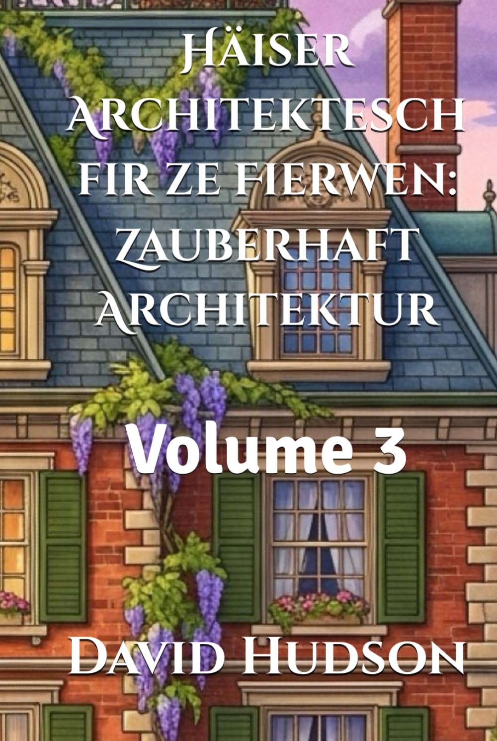 Livre coloriage architecture magique volume 3 avec papier épais pour feutres et crayons