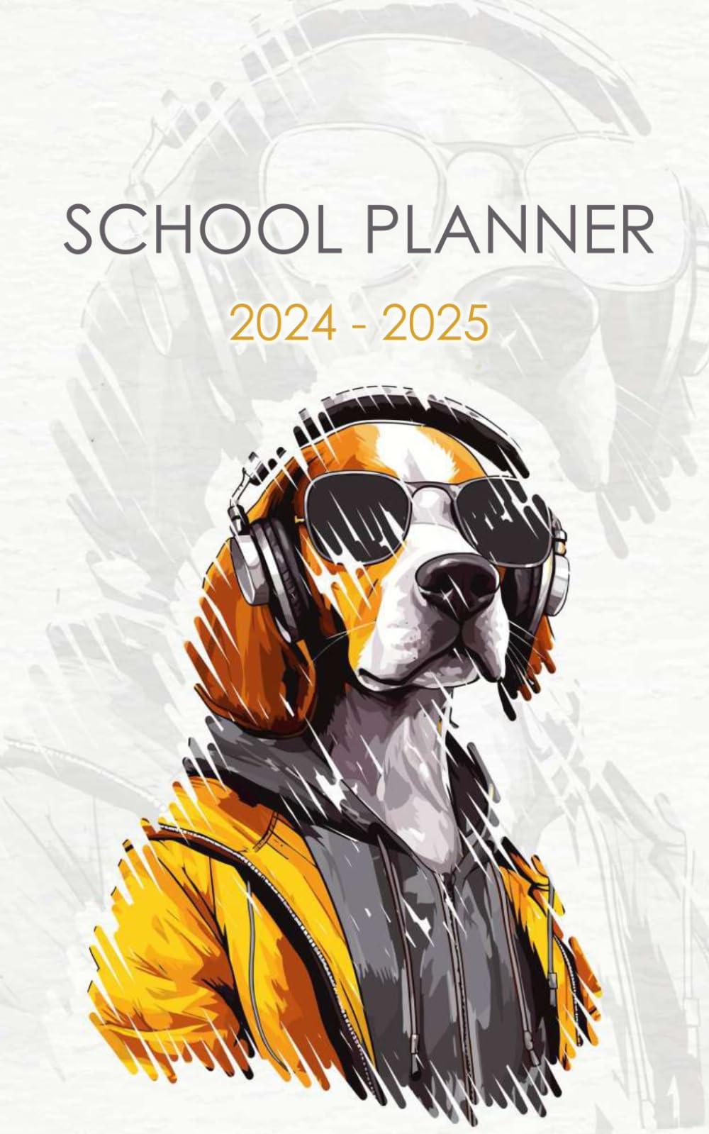 SCHOOL PLANNER 2024-2025: School Diary day to page for middle elementary and high school student | from September 2024 to June 2025 | 250 pages of organization for girls and boys