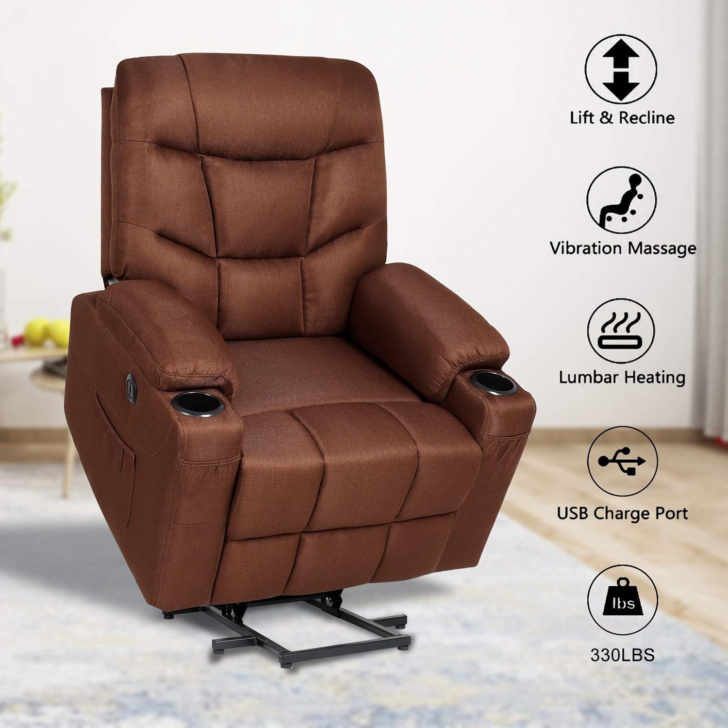 Buy Sellerwe Electric Power Lift Recliner Chair Sofa With Heat Vibration Massage For Elderly Fabric With Remote Control Buy Sellerwe Electric Power Lift Recliner Chair Sofa With Heat Vibration Massage For Elderly Fabric With Remote Control