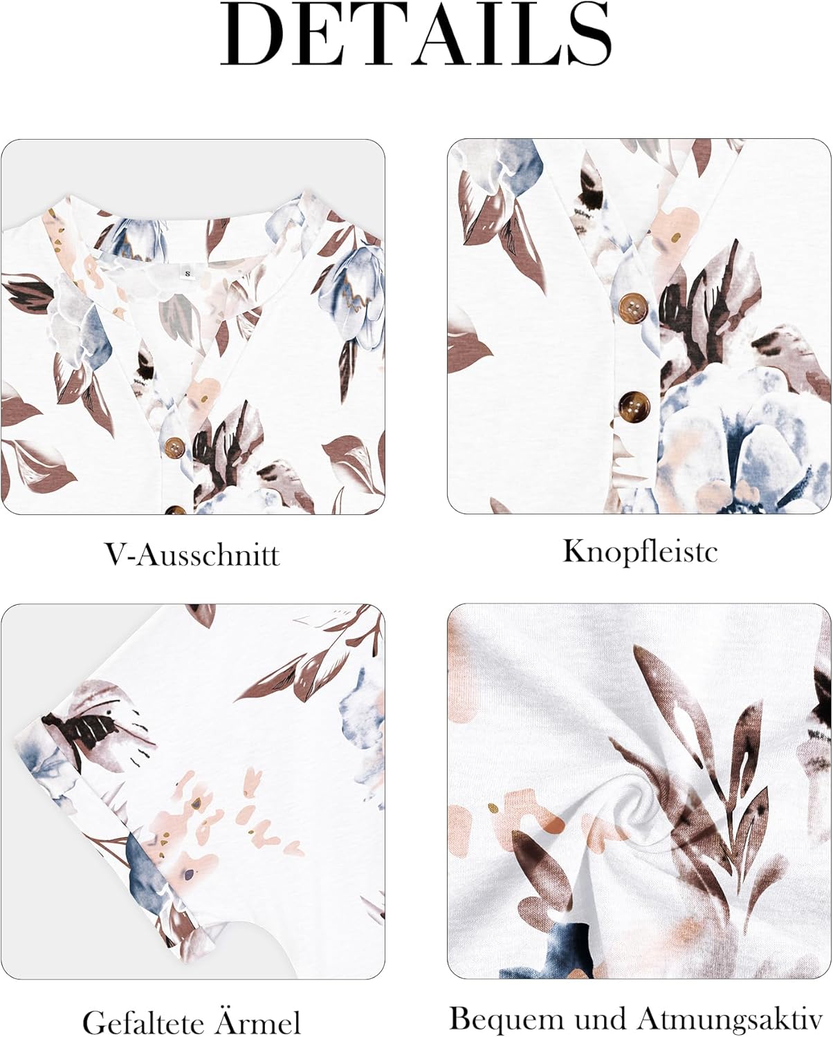 Stylischer Sommerlook: PLOKNRD Damen T-Shirt mit V-Ausschnitt im Test!