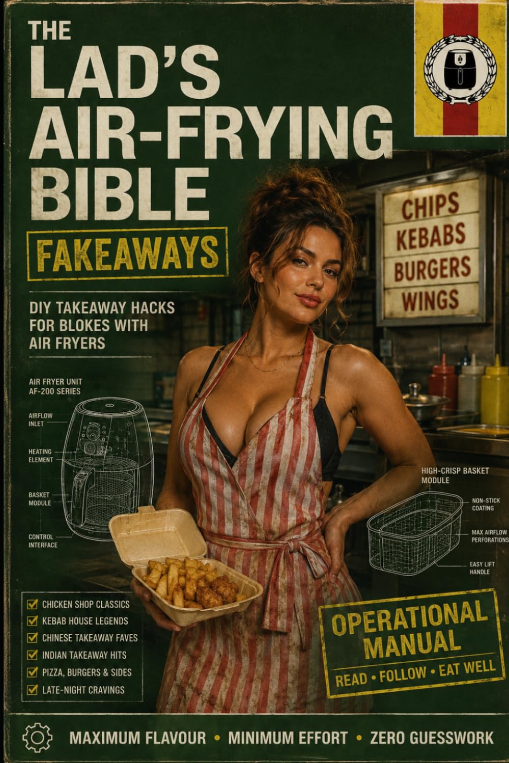 The Lad’s Air-Frying Bible: Fakeaways: DIY Takeaway Classics Made Cheap, Crispy and Properly Tasty — No Oven, No Delivery Apps, Just an Air Fryer (The Lads Air Frying Bible Series)