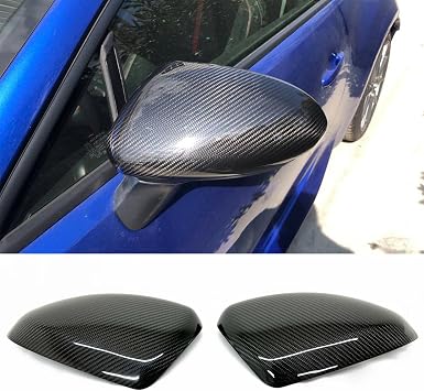 FITS 2022-2024 TOYOTA GR86 SUBARU BRZ REAL CARBON FIBER MIRROR CAP COVER SET
