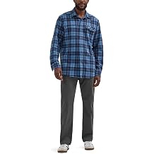 ATG Mens Campsite Button-Down Plaid Shirt
